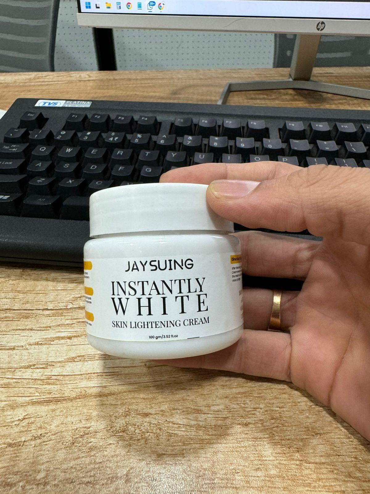 Jaysuing Instantly White Skin Lightening Cream 100gm(Pack Of 2