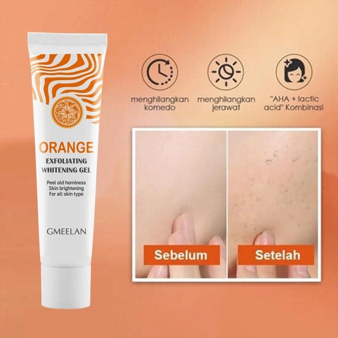 Orange Exfoliating Gel Whitening Gmeelan Orange Gmeelan Gel Face Whitening (Pack of 2)